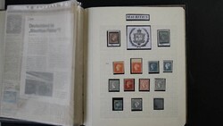 Ca. 1860-1965, saubere, selbstgestaltete Sammlung ab Mi.-Nrn. 3-4 im ...