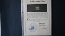 Ca. 1850-1868, schöne Sammlung von 11 Werten aus Spezial-Abo "Die ...
