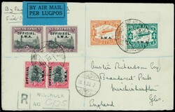 6120: Südwestafrika - Dienstmarken