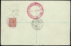 1932, Flugbrief aus Windhoek nach London mit seltener ...