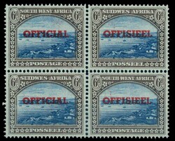 6120: Südwestafrika - Dienstmarken