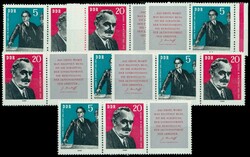 1962, Dimitrow, 2 komplette Serien aller 6 verschiedenen ...