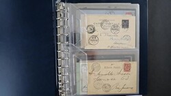 Ca. 1899-1930, 26 interessante Belege im Album, unterschiedlich, ...