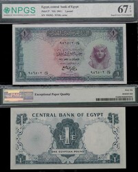 110.550.10: Banknoten - Afrika - Ägypten
