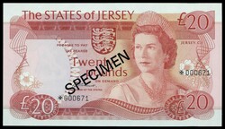 110.210: Banknoten - Jersey