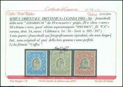 20 R. grauoliv/grau, farbfrisches, ungebrauchtes Prachtstück, Attest ...