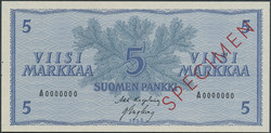 110.100: Banknoten - Finnland