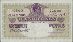 110.540: Banknoten - Zypern