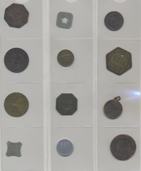 125: Auxiliary coins and tokens