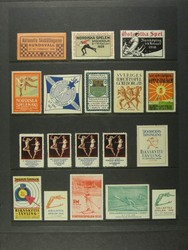7740: Collections and Lots Poster Stamps, Vignettes