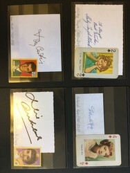 40.15: Bücher - Autografen, Autografen