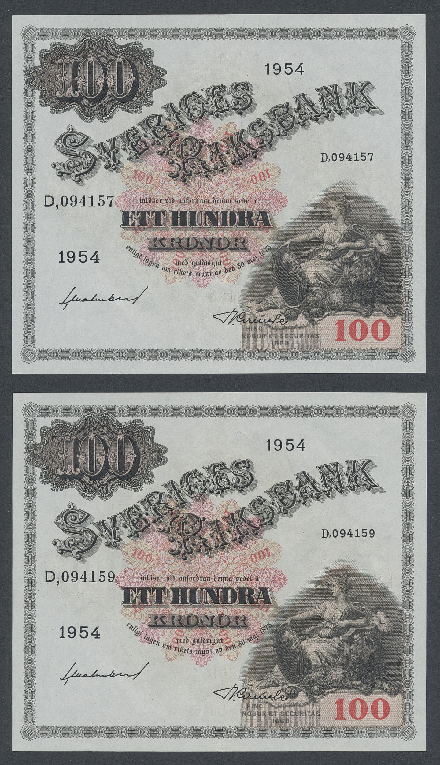 110.420: Banknoten - Schweden