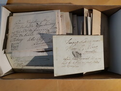 Sweden, Prephilately accumulation 1800s–1860s in small box. Incl. ...