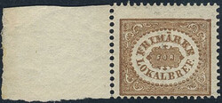 Sweden, Facit 13N2 or Scott LX2 **, 3 öre brown, reprint perf 13. ...