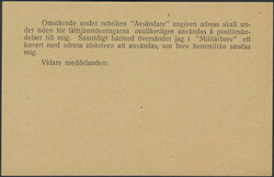 5625: Suecia - Postal stationery