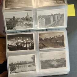 Sweden, Postcards collection 1920–1950s in removal box. Stockholm ...