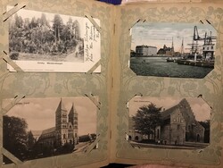 Sweden, Postcards. Four old albums with about 500 almost exclusively ...