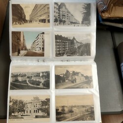 Sweden, Postcards in removal box. Stockholm, incl. Vasastan, ...