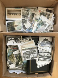 Sweden, Postcards. Two boxes with 1000s of mainly unused postcards ...