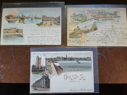 Sweden, Postcards lot GRUSS AUS. (7)