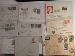 Finland, Cover lot 1938–1940. Covers and cards incl. a few FDC e.g. ...