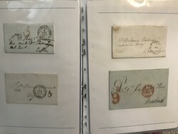 Spain, Covers. Binder with 116 covers 1821–1930s incl. 27 prephil. ...