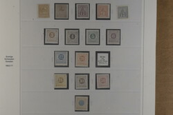 Sweden, **/* collection 1855–1936 in SAFE album with stamp mounts. ...