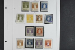 Denmark, Greenland, **/*/used collection 1905–1985 on leaves. ...