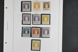 Denmark, Greenland, **/*/used collection 1905–1985 on leaves. ...