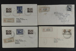 Papua New Guinea, Covers. 12 covers, virtually all registered, ...