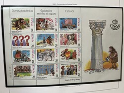 Spain, **/*/used collection 1854–2003 in box. Five Edfil albums ...