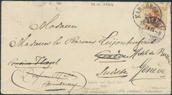 Sweden, Facit 33 or Scott 33 cover, 20 öre on cover sent from ...