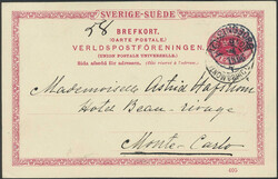 Sweden, Postal stationery Single postcard, Facit bKe14/405 Postcard ...