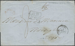 Denmark, Danish West Indies, Pre-philately, Letter sent from ST ...