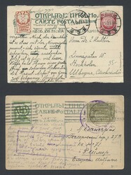 Russia, Cover collection 1890–1985 in album. . (42)