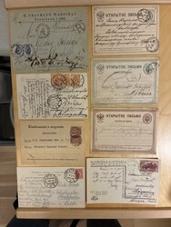 Russia, Cover lot 1860–1930 in envelopes. 20 ...
