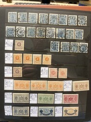 Sweden, **/*/(*)/used accumulation 1855–1950s in visir album. ...