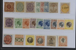 Denmark, Danish West Indies, * 1872–1916. All different, e.g. F 3, ...