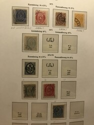 Iceland, **/*/used. Collection 1876–1993 in Leuchtturm album incl. ...