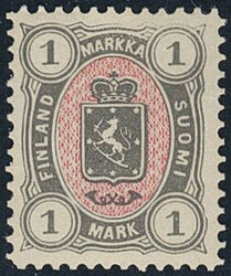 Finland, Facit 19L or Scott 30 *, 1882 Coat of Arms m/75, Stamp ...