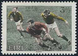 Slania, Ireland, Michel 308 (*), 1974 IRFU 3½ (P). Stamp proof, ...