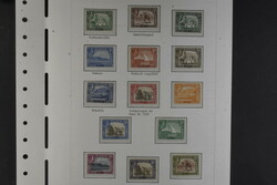 Aden, **/* lot 1939–1963 on leaves. GVI 1939 set lh, 1951 Overprint ...