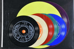 Bhutan, Michel 557–63 **, 1973 Records SET(can be played on ...