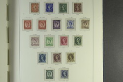 Britain, **/*/used collection/accumulation 1880–1992 in two albums. ...