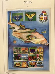 Dutch Colonies, **/*/used collection in Leuchtturm album with stamp ...