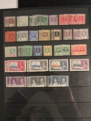 Fiji, */used accumulation 1870–1952 on four visir leaves. Fiji ...