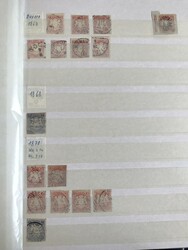 Germany, States, */(*). Coll./accumulation in two albums + stockbook. ...