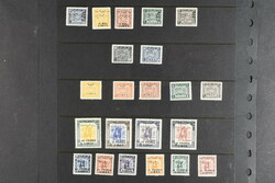 Libya (IT), Mostly * lot 1951. First three sets Mi 1–33 overprint ...