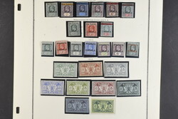 New Hebrides, **/* collection 1908–1957 on Scott leaves. With ...