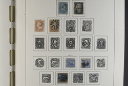 U.S.A., Used collection/accumulation 1857–1990 in two albums. ...